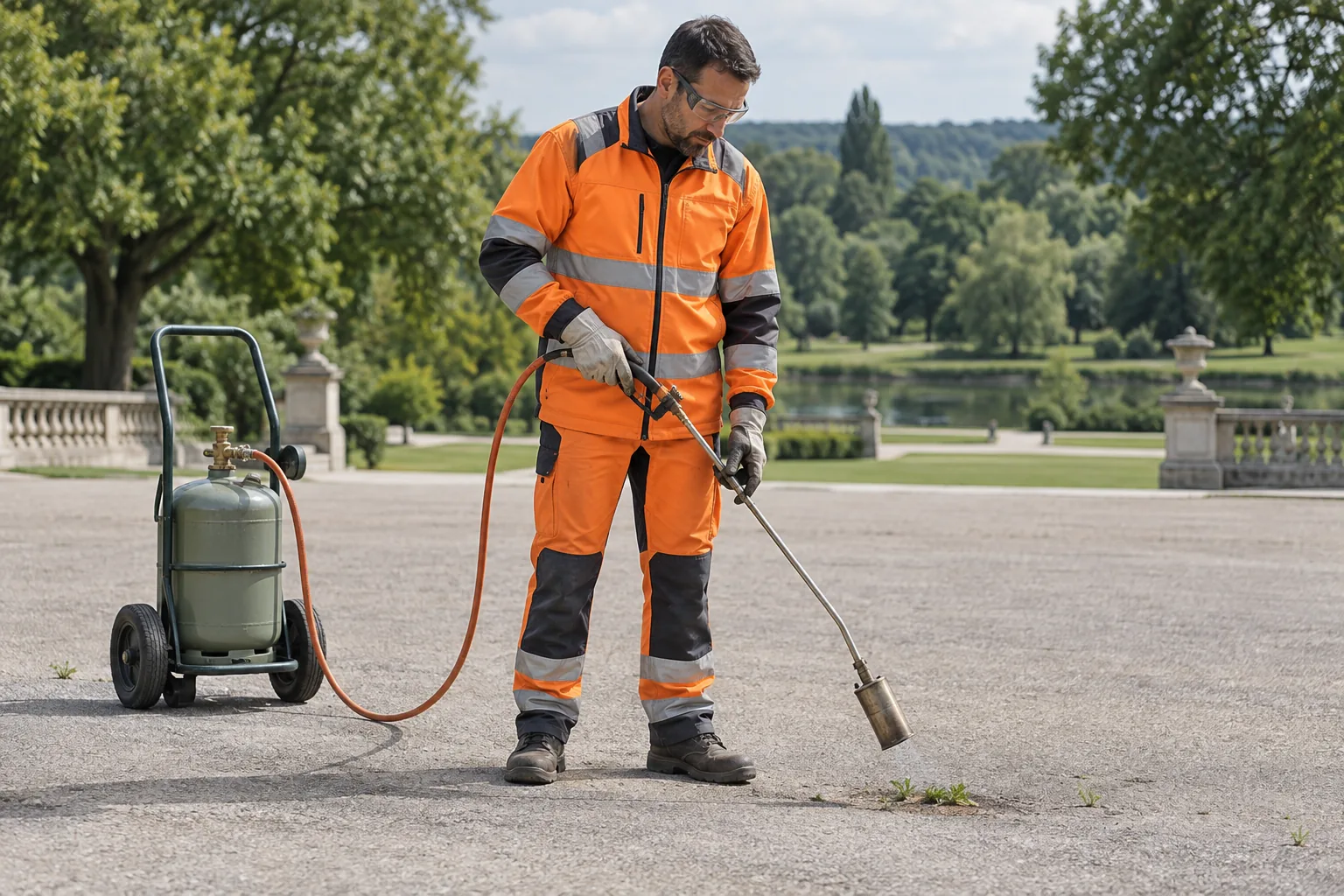 Désherbeur thermique : les précautions avant, pendant et après l’intervention
